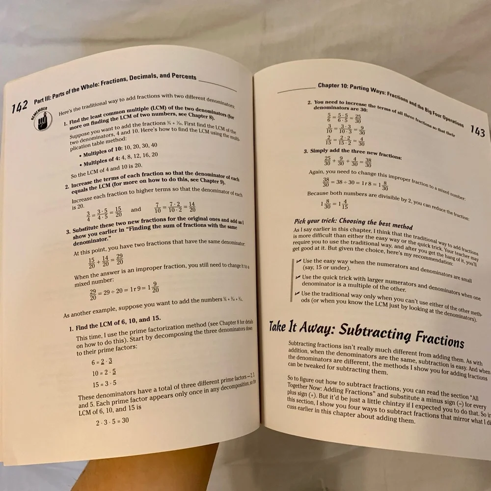 Basic Math & Pre-Algebra “FOR DUMMIES” - Picture 2 of 4